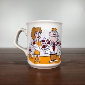 Vintage "Congratulations! You've finally got your 'First Born'" Mug